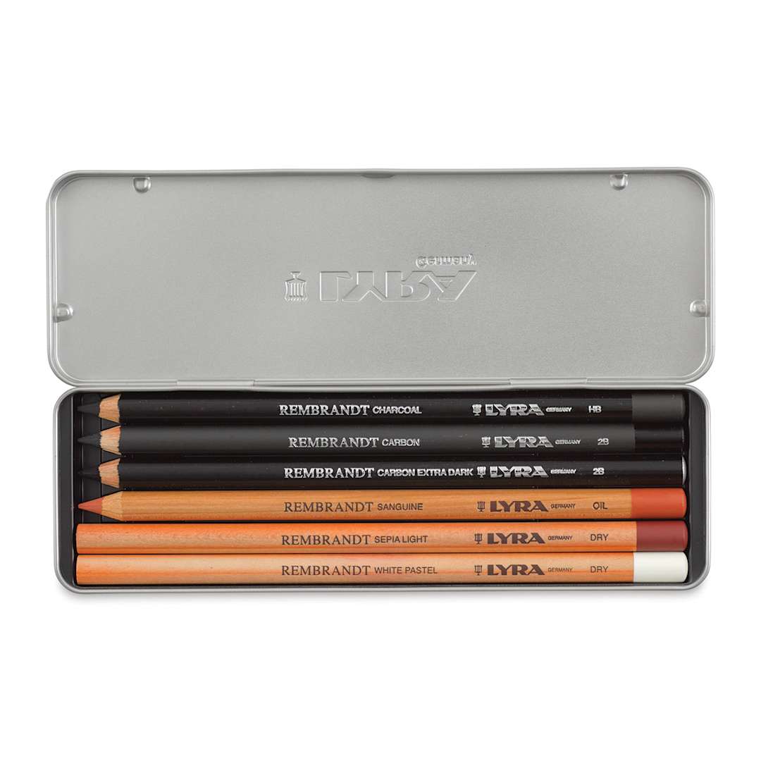 Open in modal - Lyra Rembrandt Sketching Set - Set of 6 (set contents)