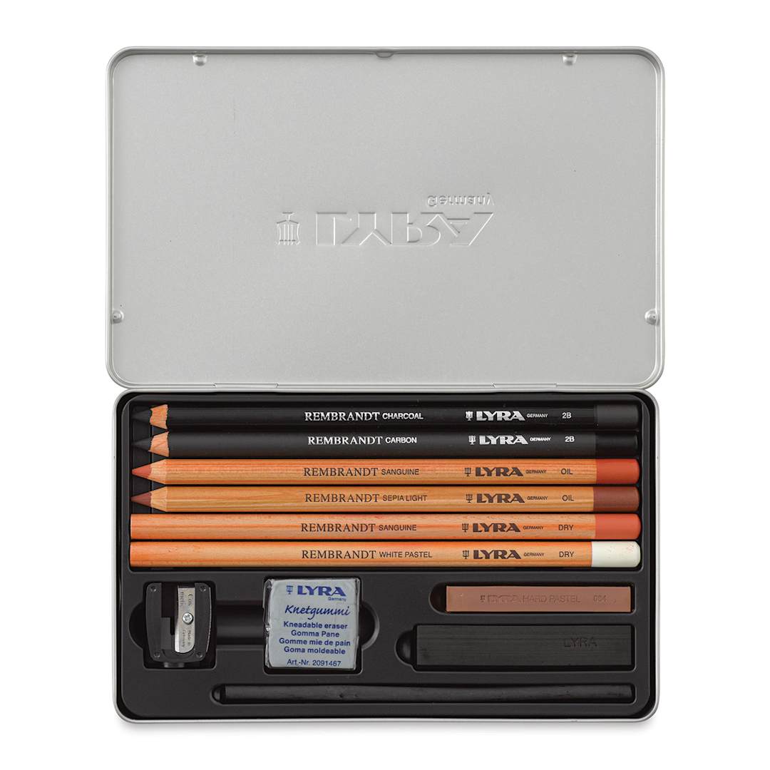Open in modal - Lyra Rembrandt Sketching Set - Set of 10 contents