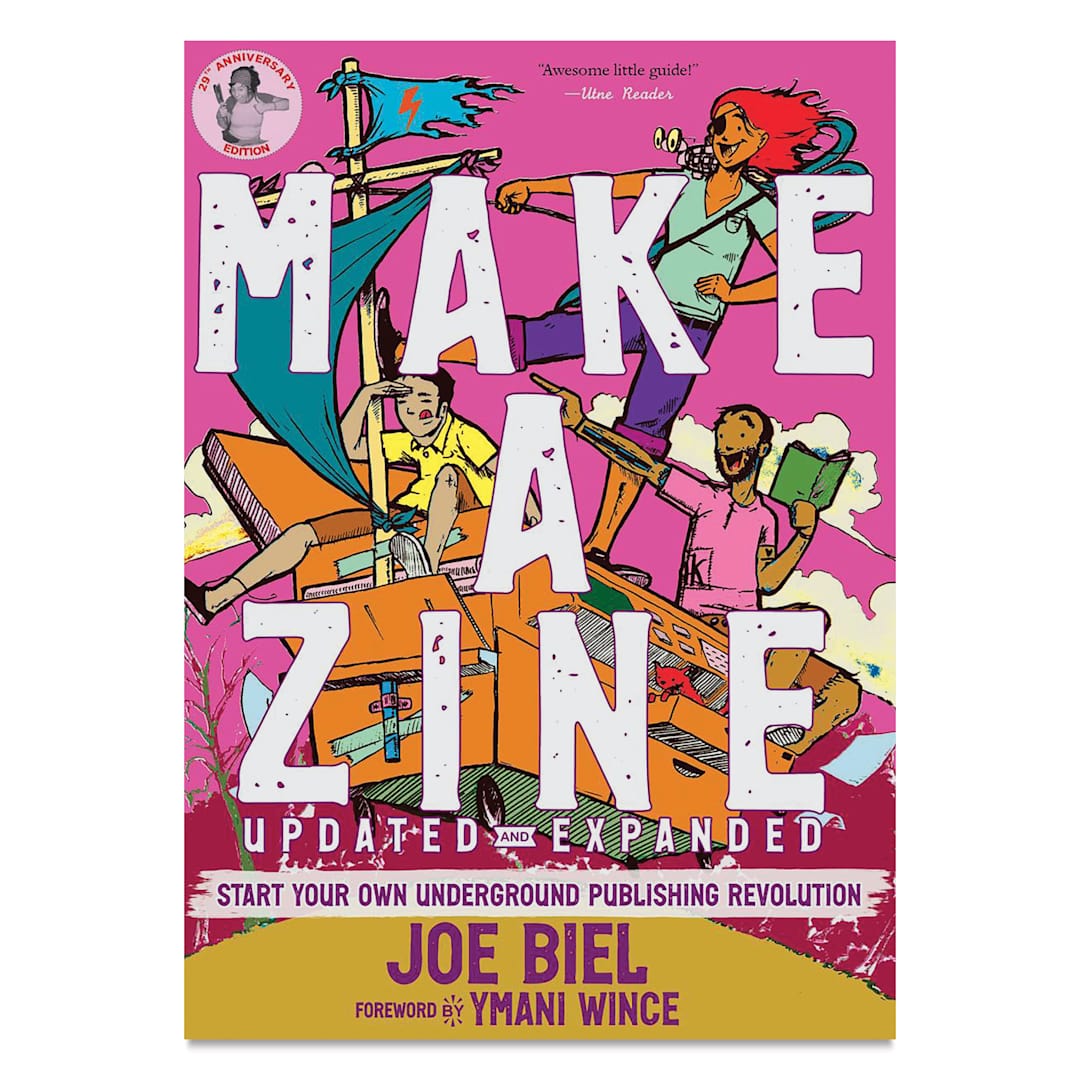 Open in modal - Make a Zine!: Start Your Own Underground Publishing Revolution - Paperback, 192 Pages, front cover