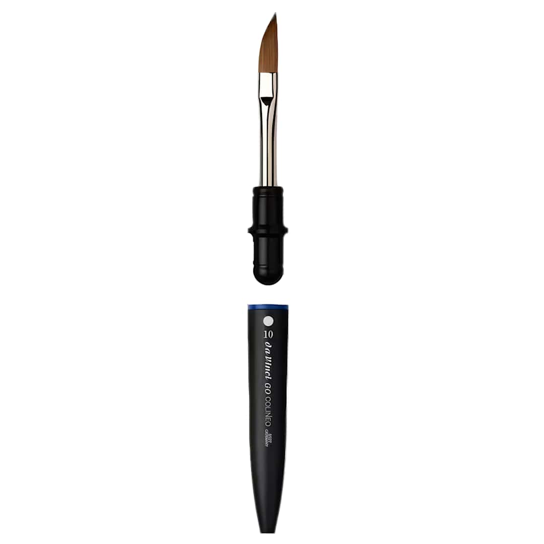 Open in modal - Da Vinci Go Colineo Travel Brush - Sword, Size 10, brush removed from handle
