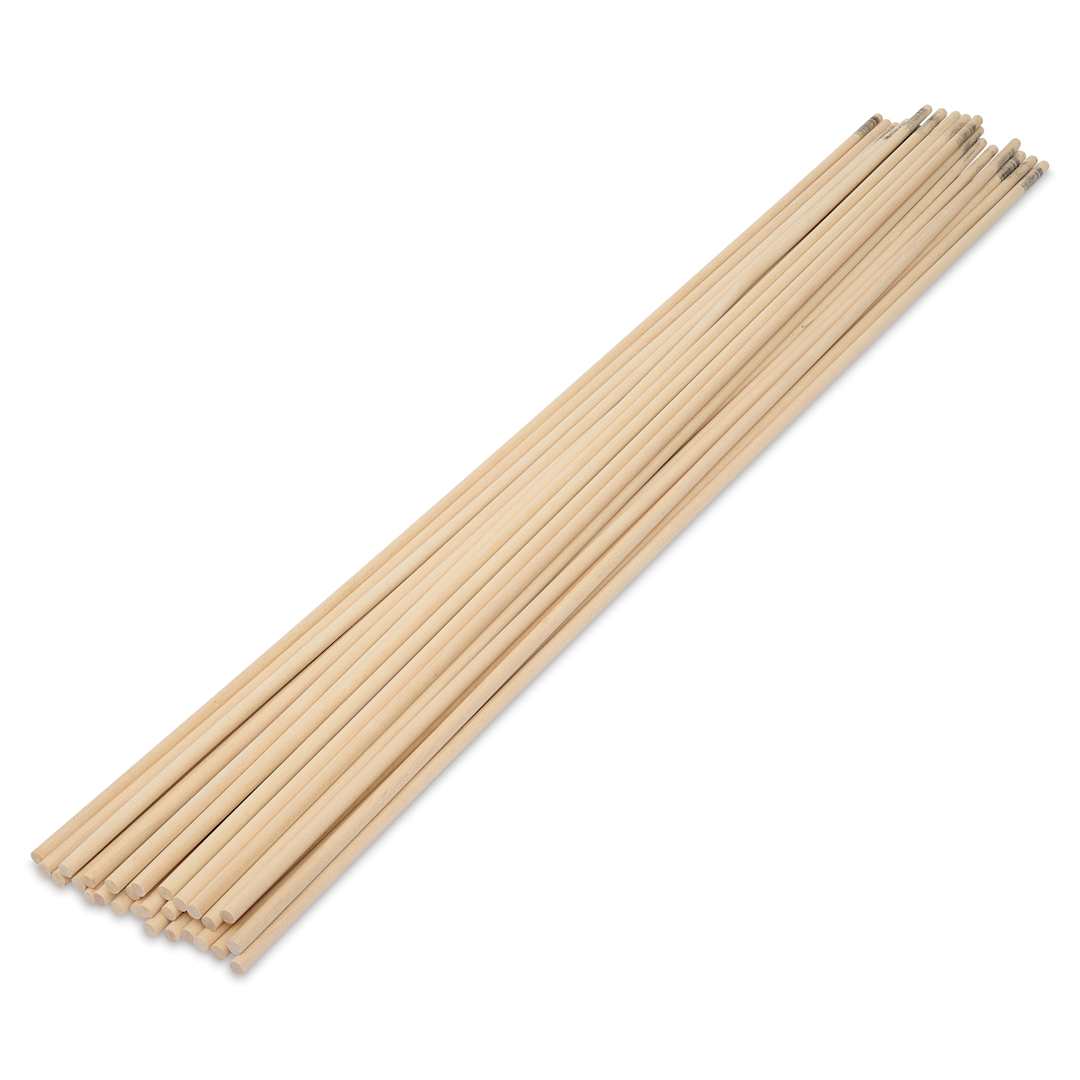 Open in modal - Bud Nosen Dowel Rods - 5/16" x 36", Pkg of 25