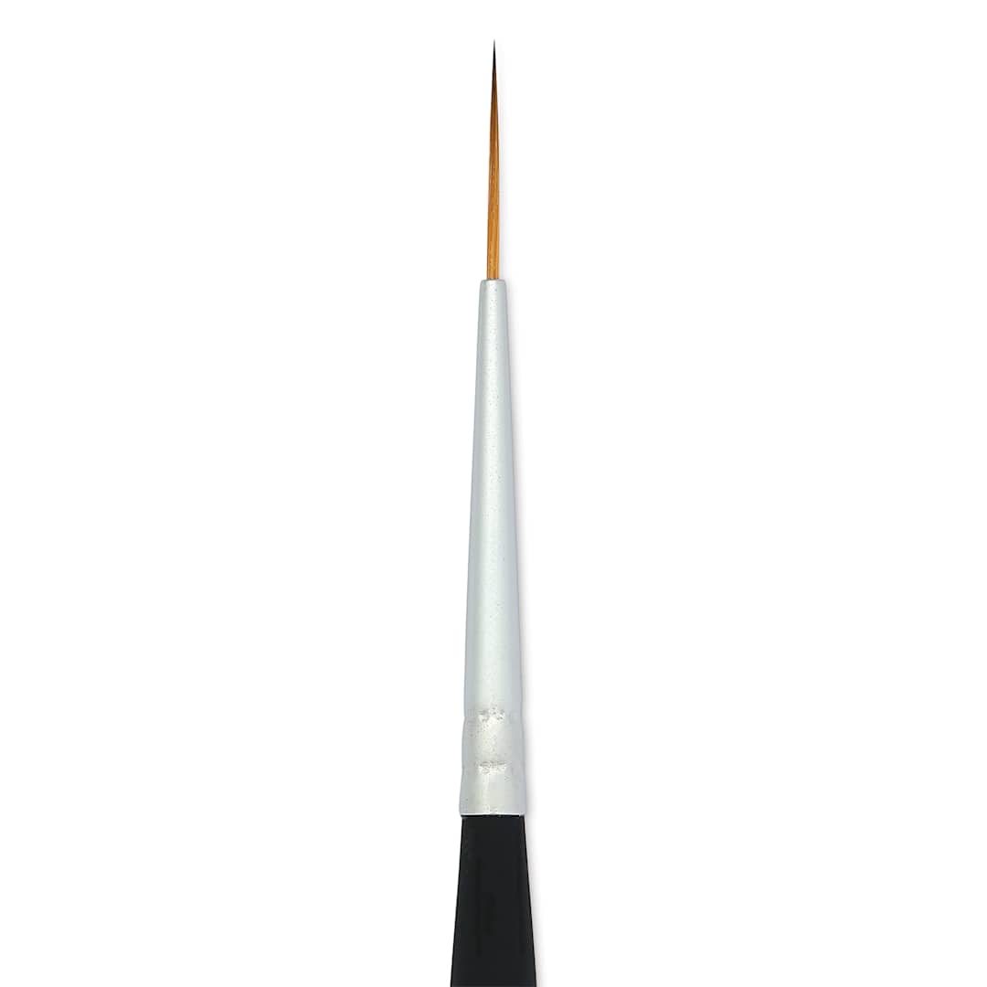 Open in modal - Princeton Aqua Elite Series 4850 Synthetic Mini Brush - Liner, Size 12/0, close up