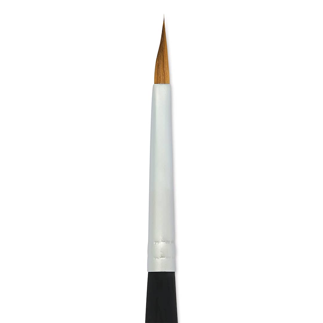 Open in modal - Princeton Aqua Elite Series 4850 Synthetic Mini Brush - Petals, Size 2/0, close up