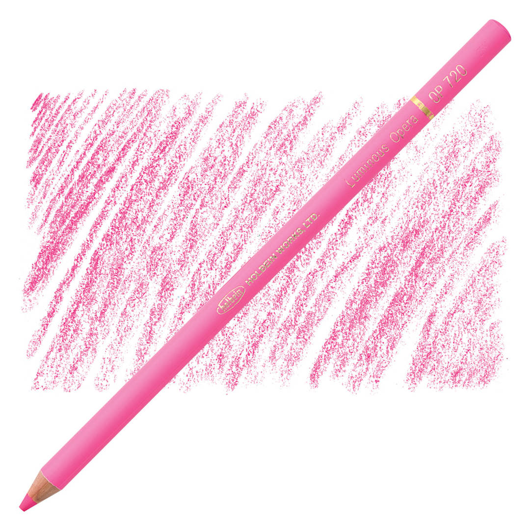 Open in modal - Holbein Artists' Colored Pencil - Luminous Opera, OP720 pencil and swatch