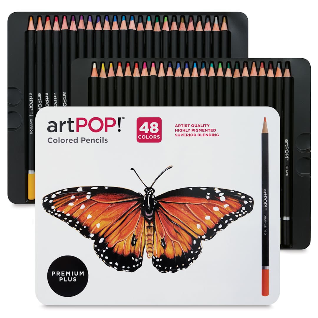 Open in modal - artPOP! Premium Plus Colored Pencils - Set of 48