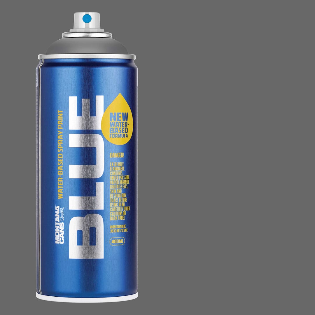 Open in modal - Montana Blue Water-Based Spray Paint - Tunnel Grey, 400 ml