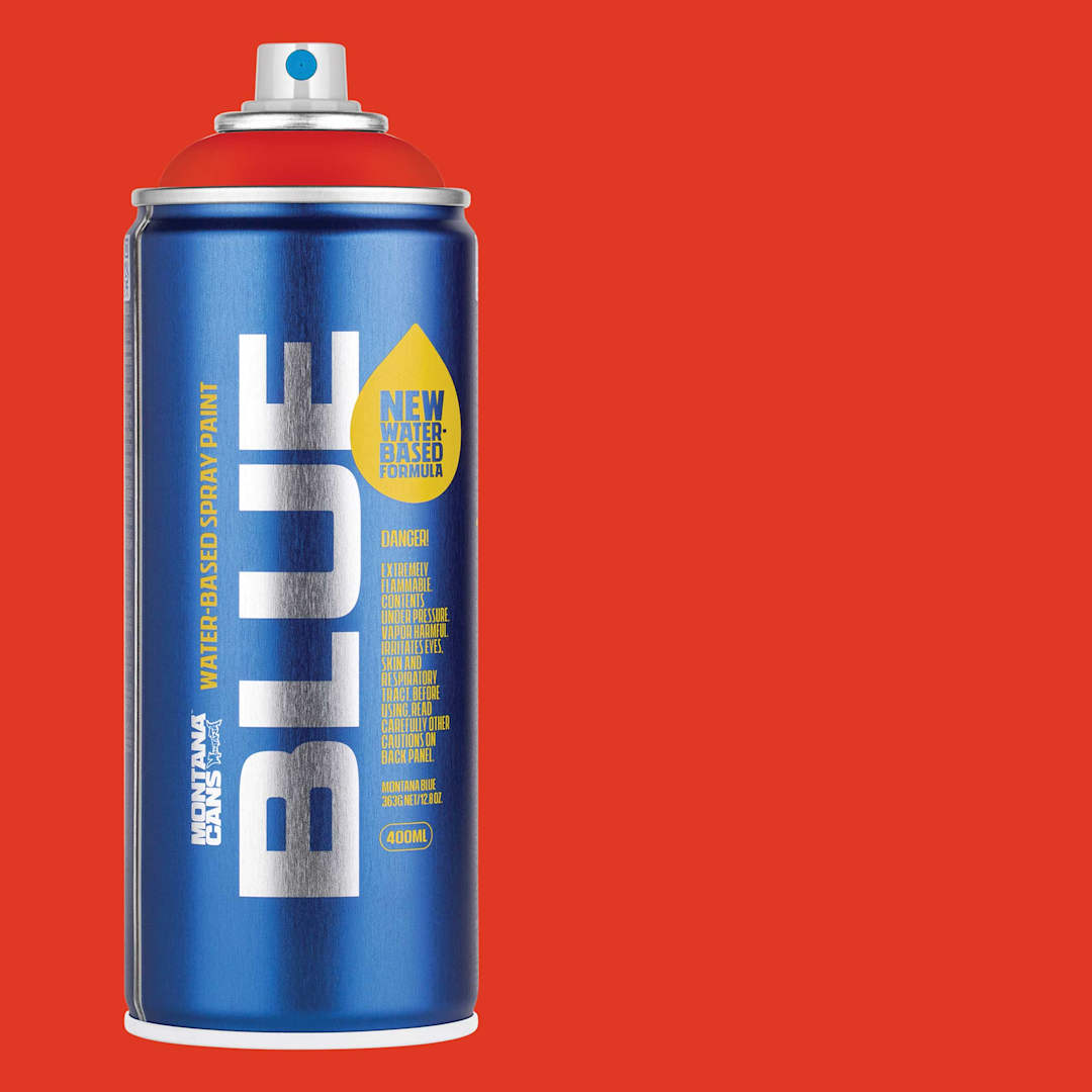 Open in modal - Montana Blue Water-Based Spray Paint - Blood Orange, 400 ml