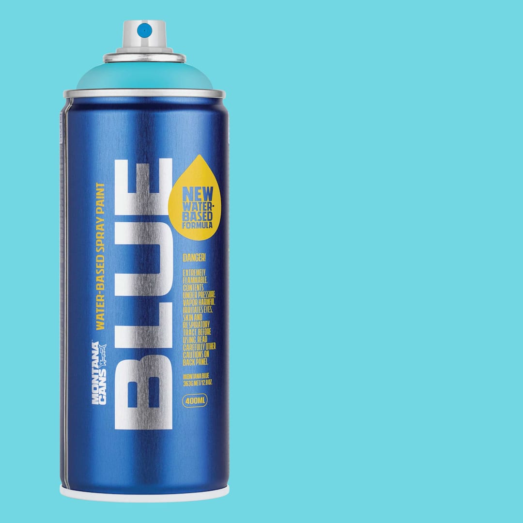 Open in modal - Montana Blue Water-Based Spray Paint - Sardinia, 400 ml