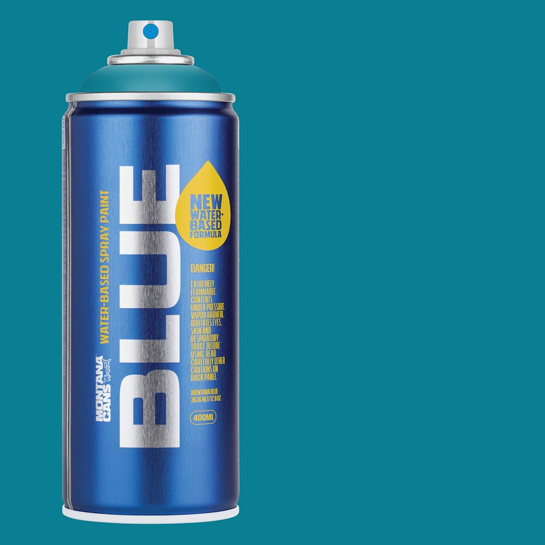 Open in modal - Montana Blue Water-Based Spray Paint - Grotto, 400 ml