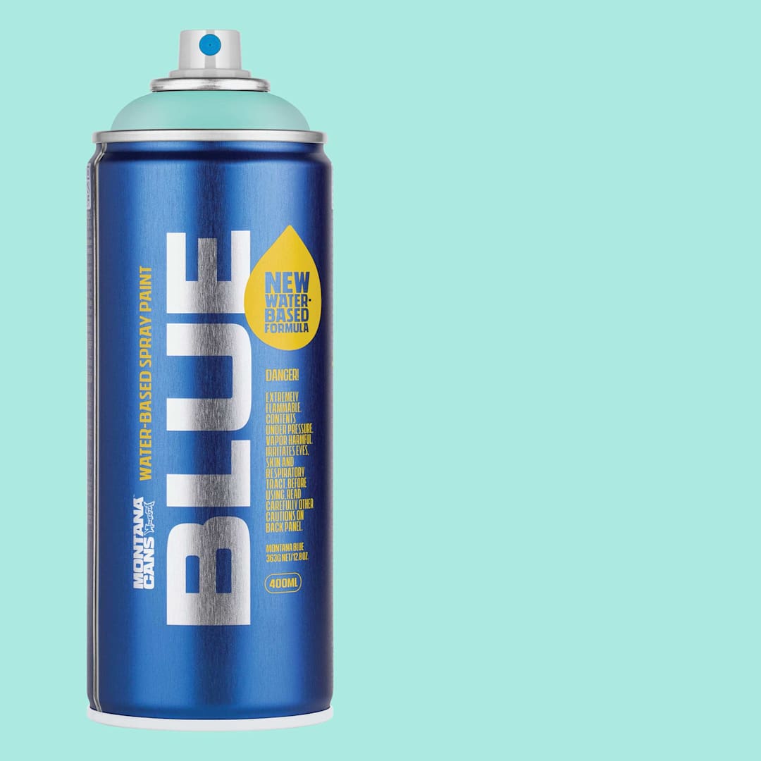 Open in modal - Montana Blue Water-Based Spray Paint - Polar Light, 400 ml