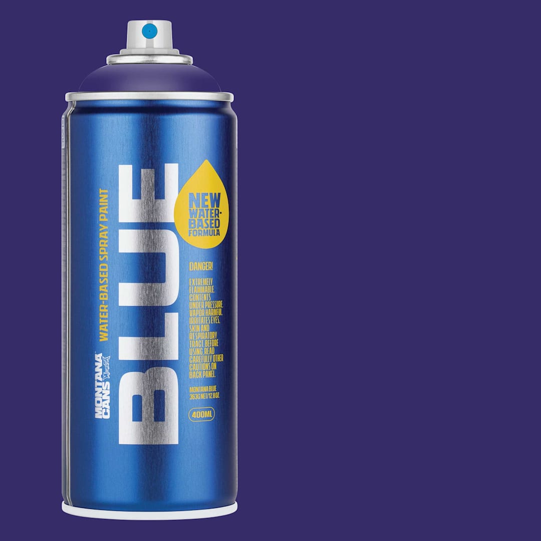 Open in modal - Montana Blue Water-Based Spray Paint - Blue Velvet, 400 ml