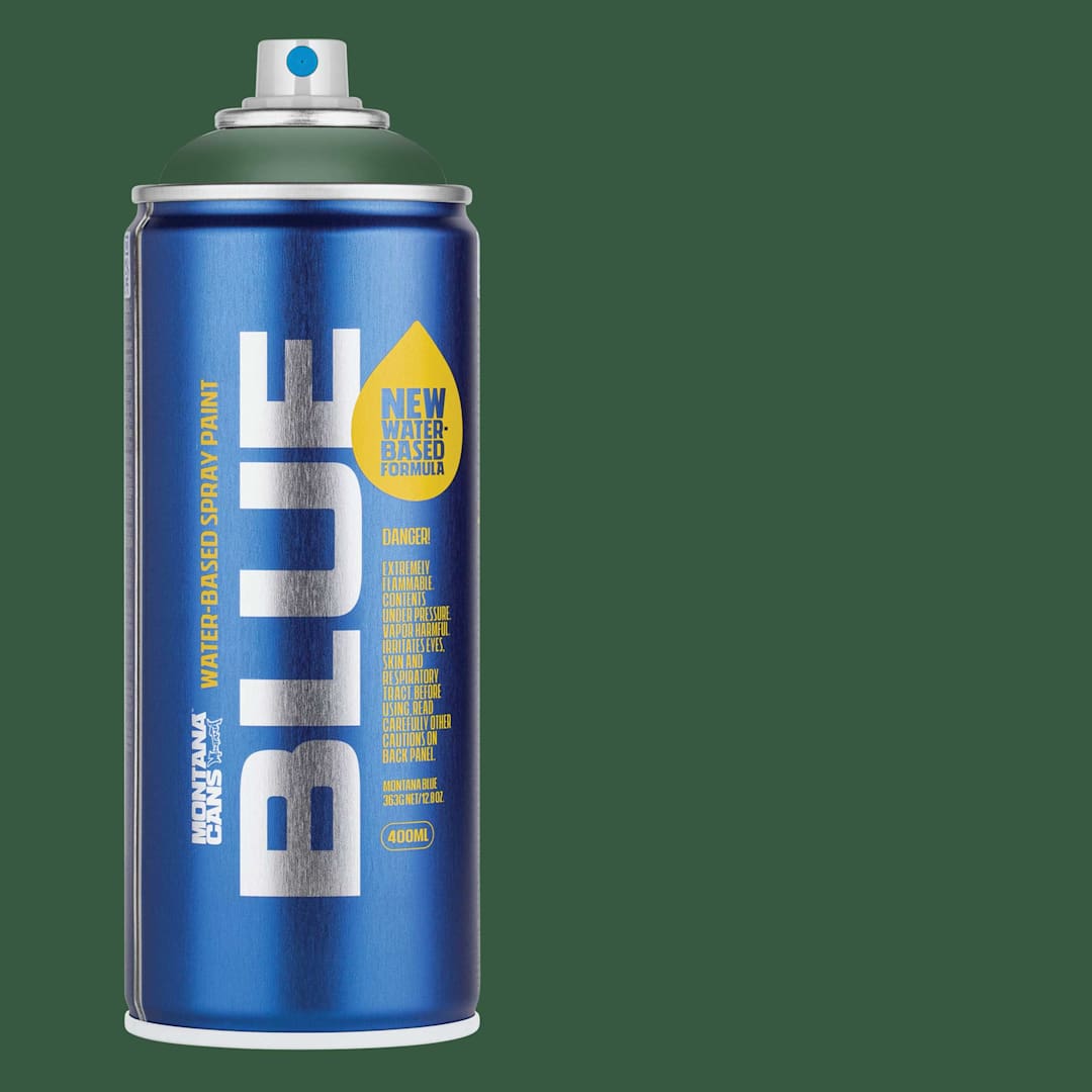 Open in modal - Montana Blue Water-Based Spray Paint - Woodland, 400 ml