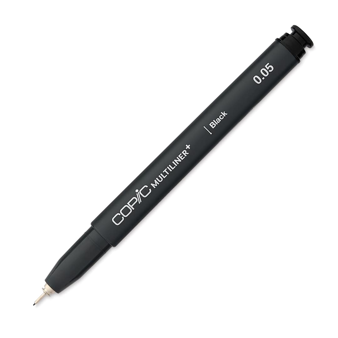 Open in modal - Copic Multiliner Plus Pen - Black, 0.05 mm