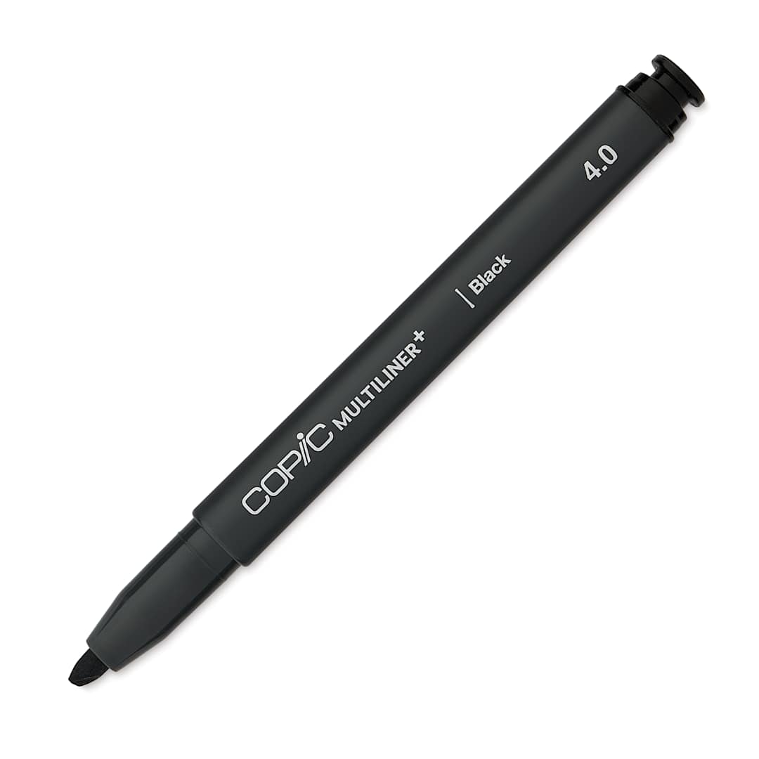Open in modal - Copic Multiliner Plus Pen - Black, 4.0 mm