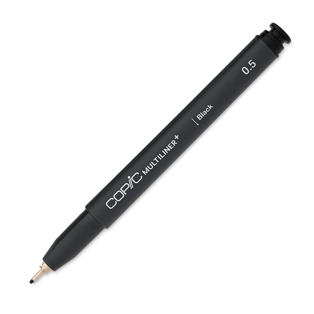 Open in modal - Copic Multiliner Plus Pen - Black, 0.5 mm