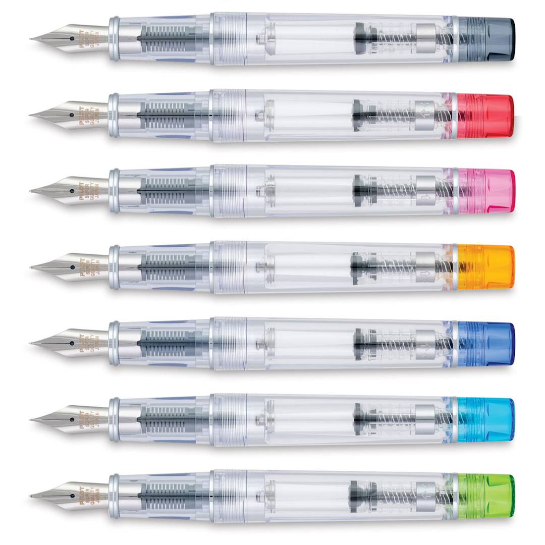 Open in modal - Pilot Prera Clear Fountain Pens, available colors
