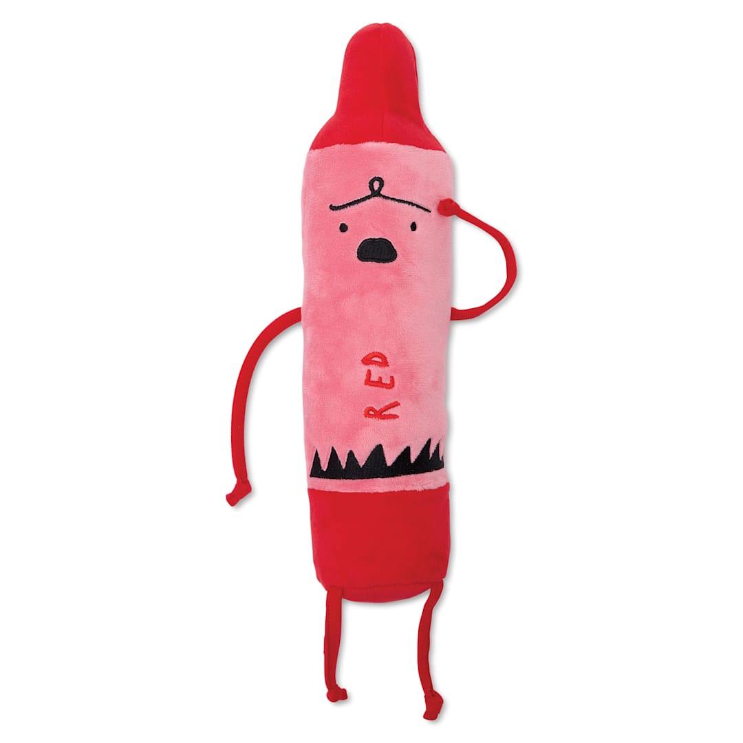 Open in modal - Merrymakers The Day the Crayons Quit Plushie - Red