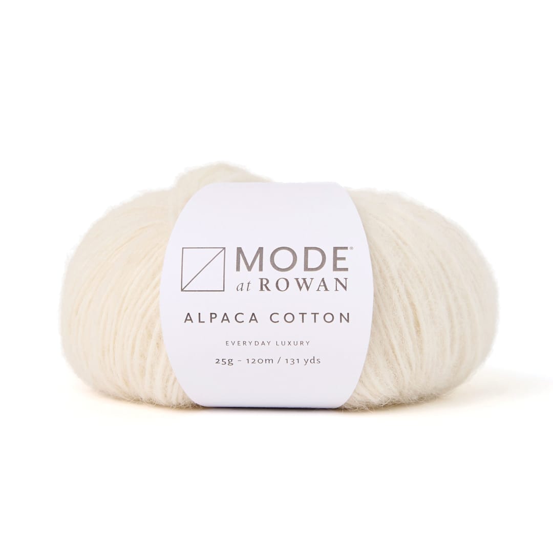 Open in modal - Mode at Rowan Alpaca Cotton Yarn - Snowflake, 131 yds
