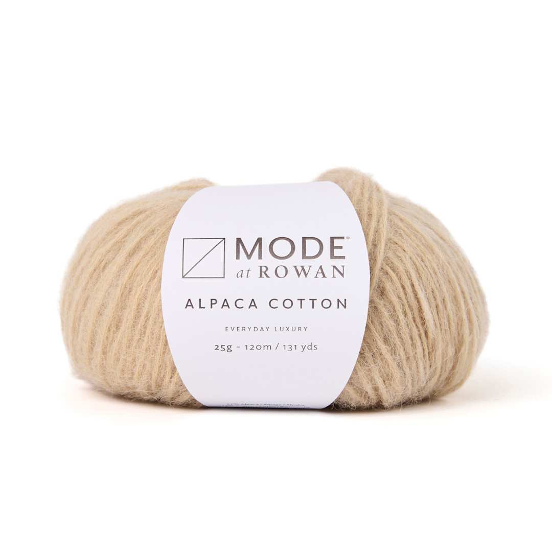 Open in modal - Mode at Rowan Alpaca Cotton Yarn - Champagne, 131 yds