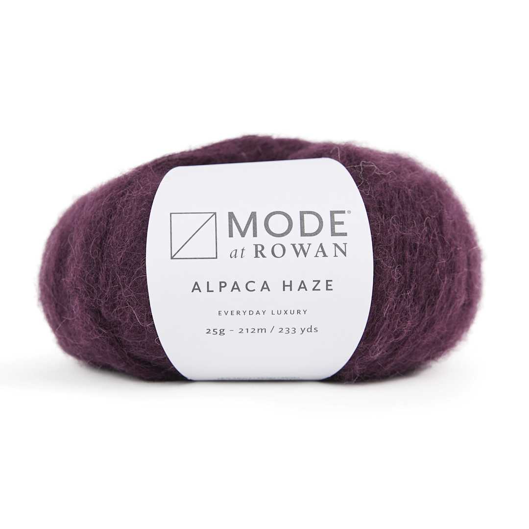 Open in modal - Mode at Rowan Alpaca Haze Yarn - Merlot, 233 yds