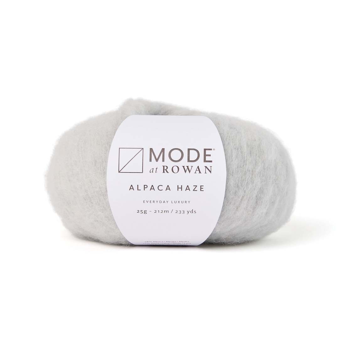 Open in modal - Mode at Rowan Alpaca Haze Yarn - Silver, 233 yds