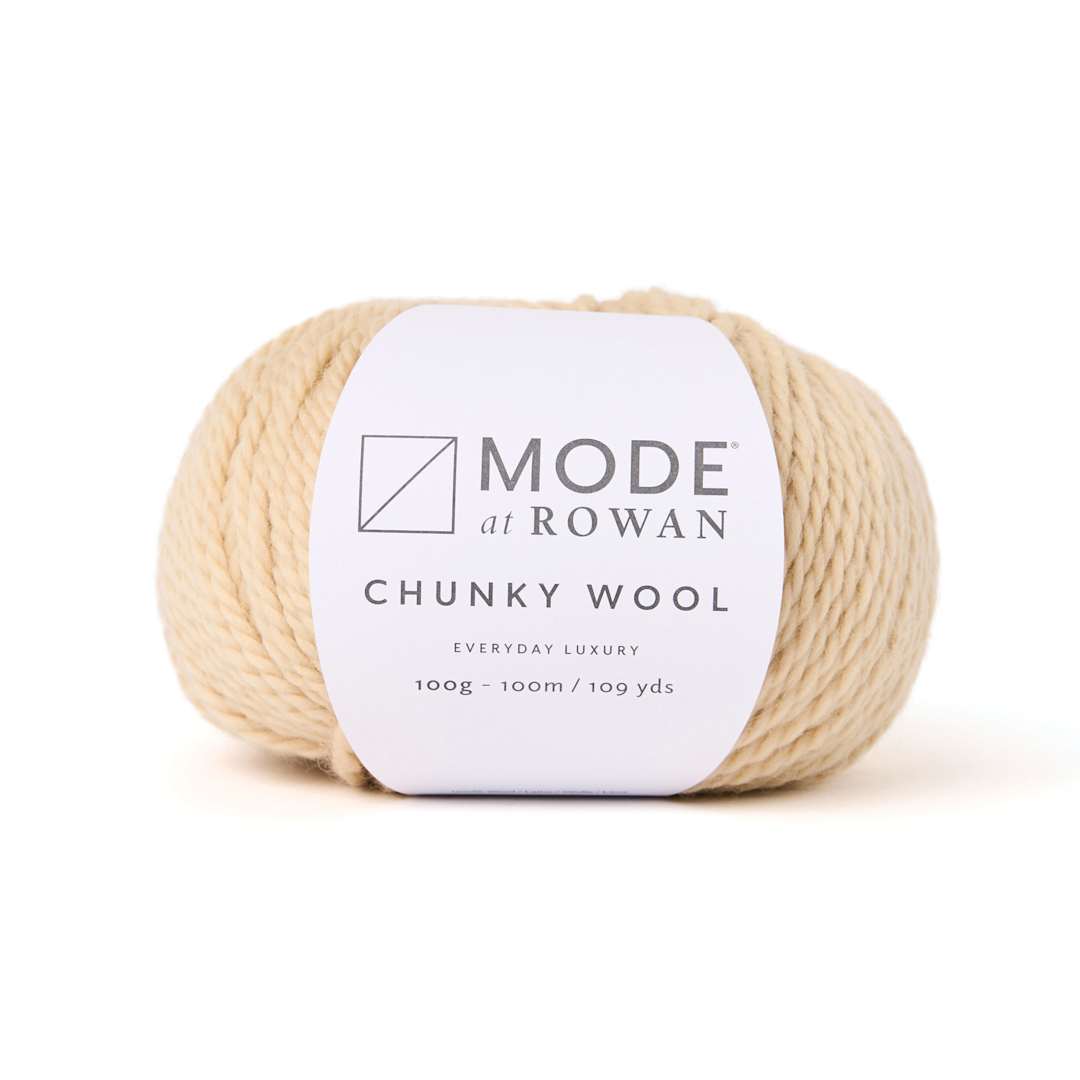 Open in modal - Mode at Rowan Chunky Wool Yarn - Vanilla, 109 yds