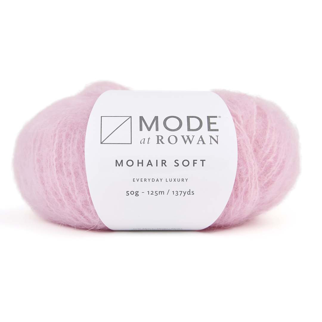 Open in modal - Mode at Rowan Mohair Soft Yarn - Blossom, 137 yds with packaging