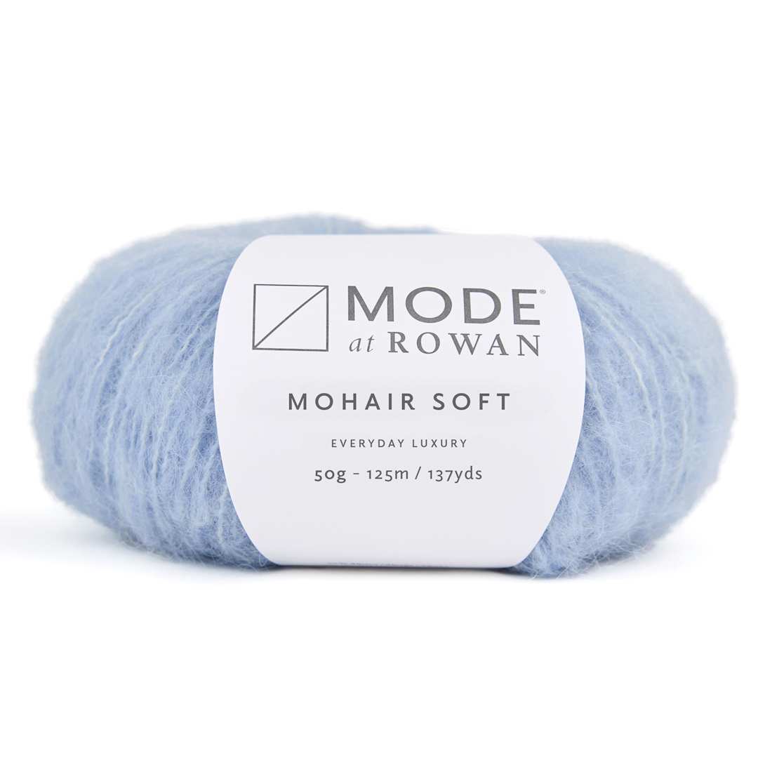 Open in modal - Mode at Rowan Mohair Soft Yarn - Hyacinth, 137 yds with packaging