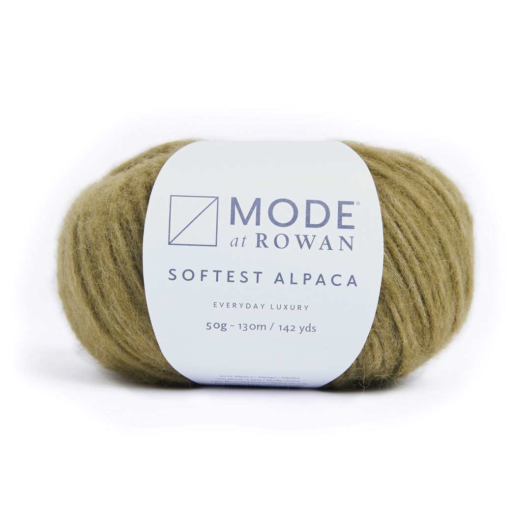 Open in modal - Mode at Rowan Softest Alpaca Yarn - Olive, 142 yds