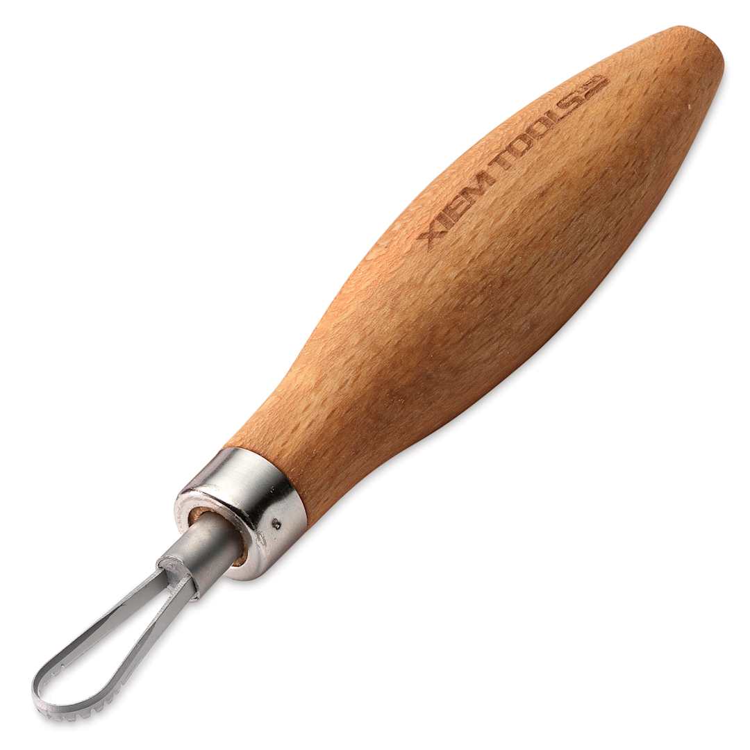 Open in modal - Xiem Tools Loop Pro Sculptor's Rake angled view