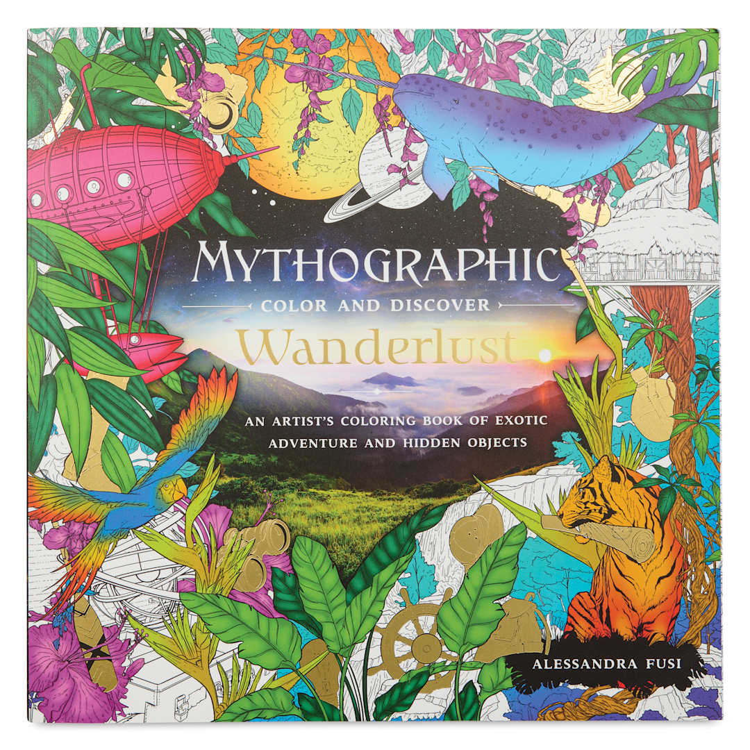 Open in modal - Mythographic Color and Discover: Wanderlust, front cover