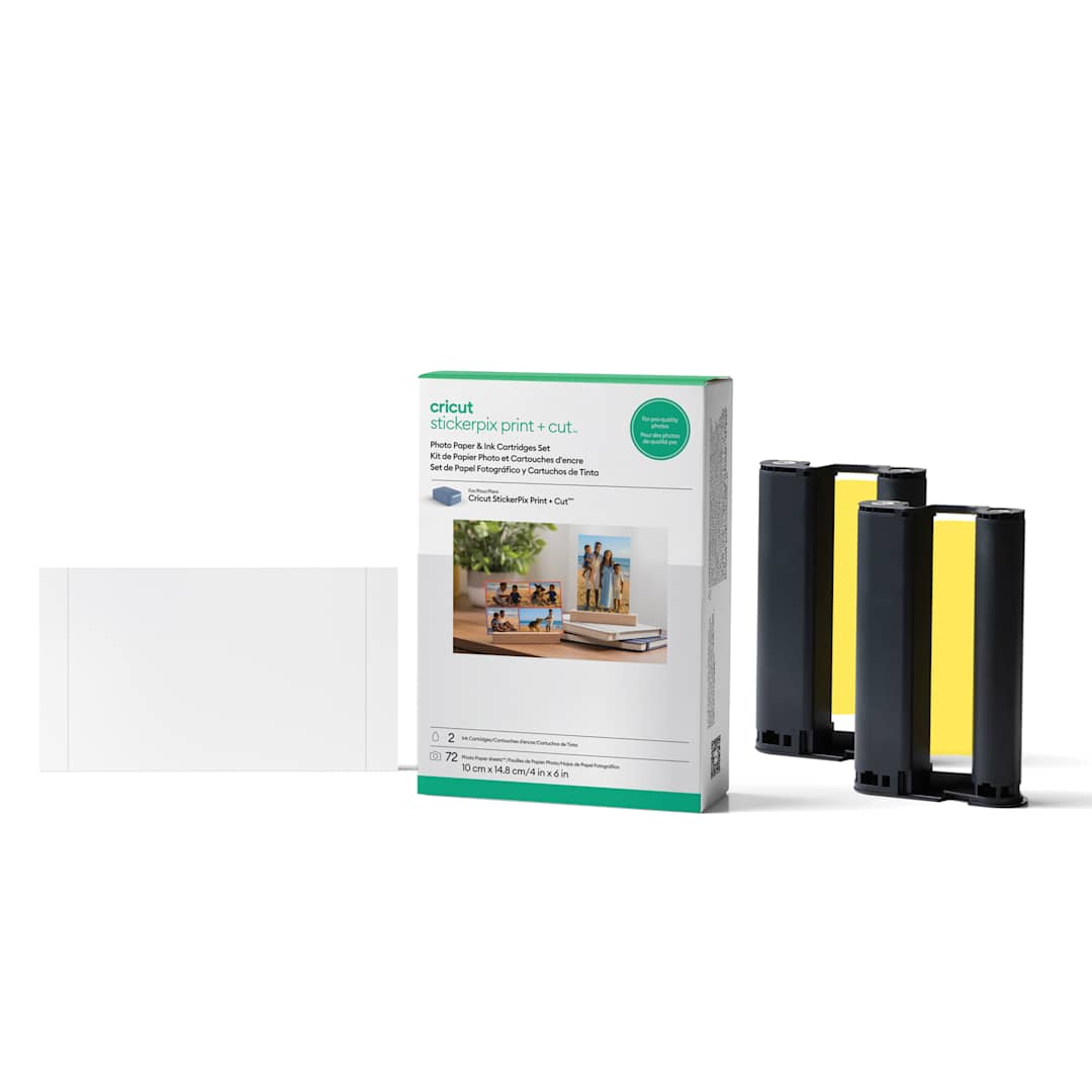 Open in modal - Print + Cut Photo Paper & Ink Cartridges Set