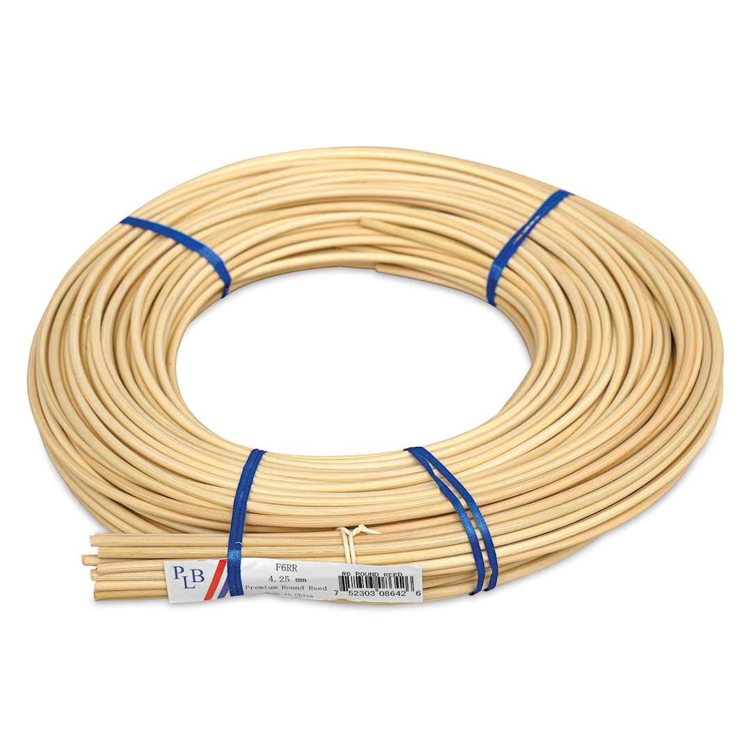 Open in modal - P.L. Butte Round Reed - #6, coil laid flat
