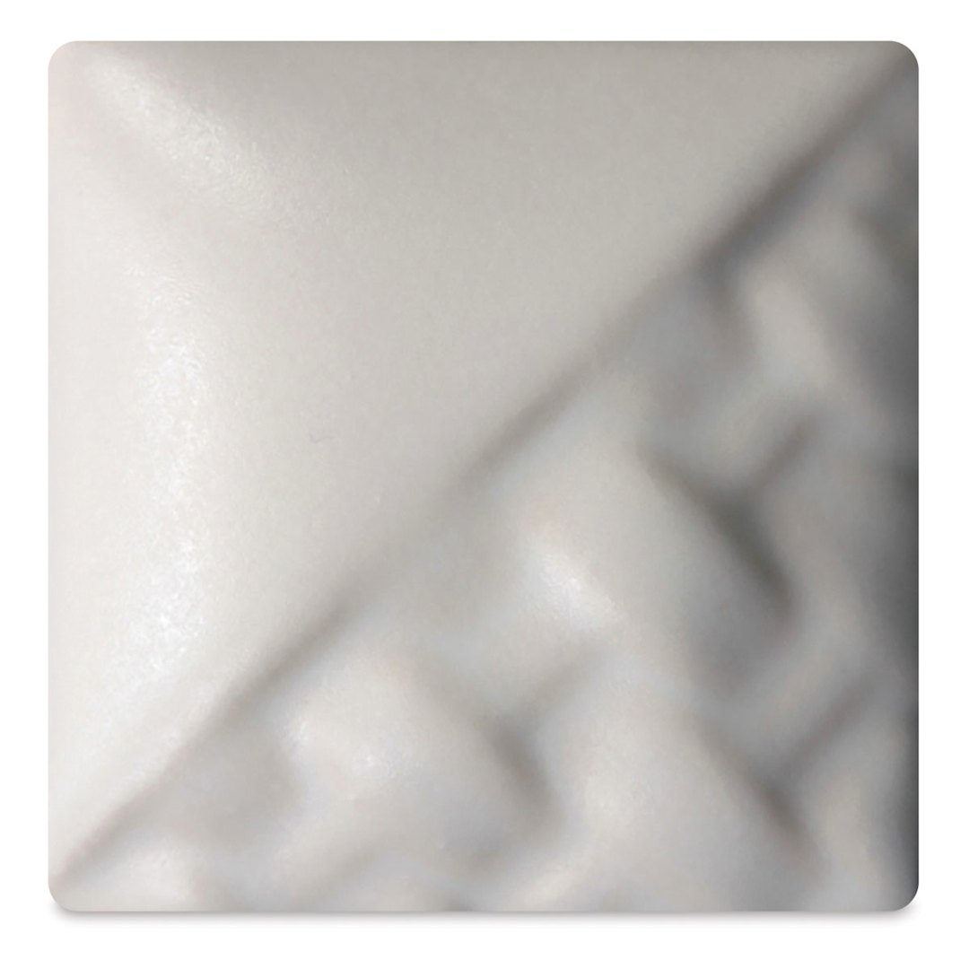 Open in modal - Mayco Stoneware Matte Glaze - White Matte - fired at cone 6 oxidation