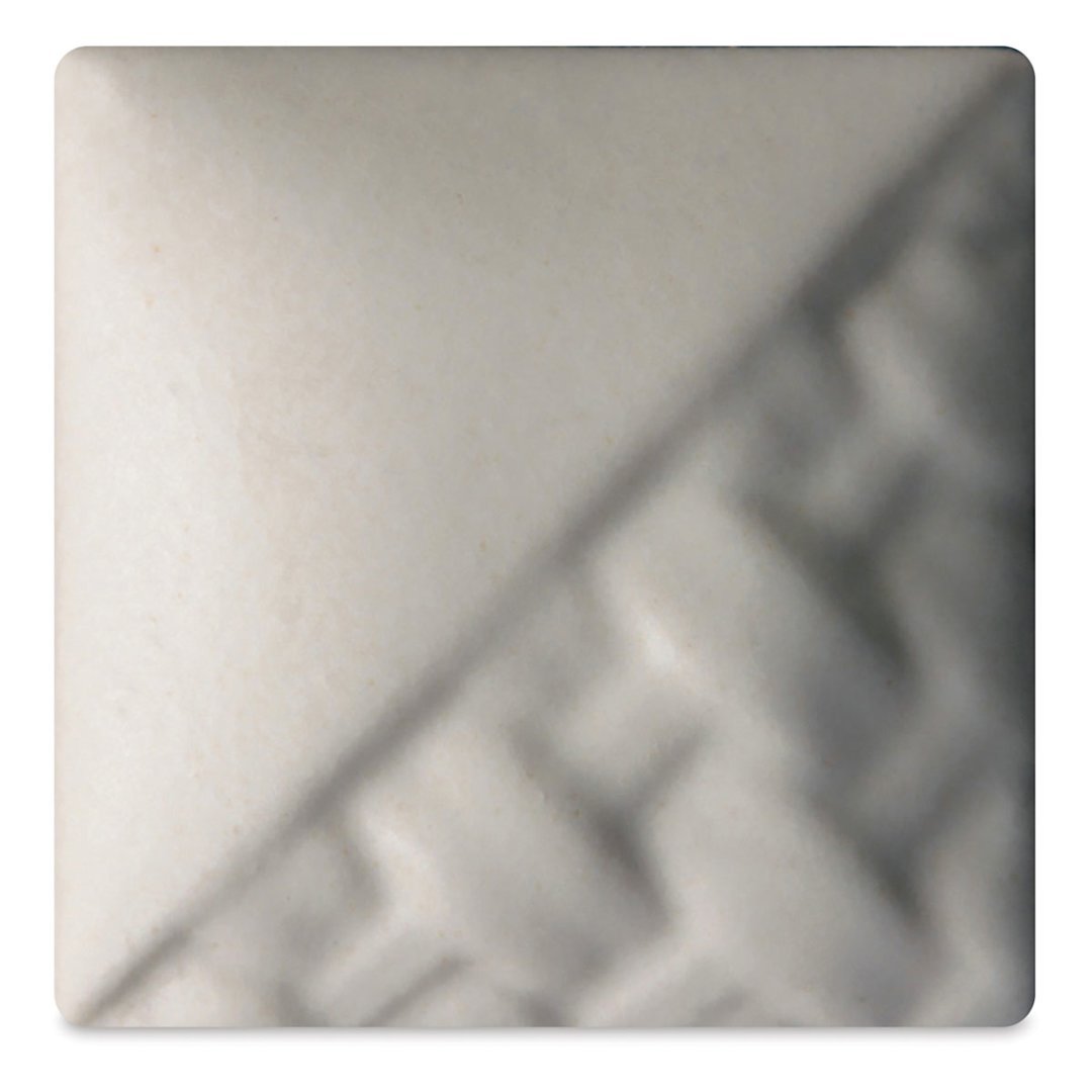 Open in modal - Mayco Stoneware Matte Glaze - Alabaster - fired at cone 6 oxidation