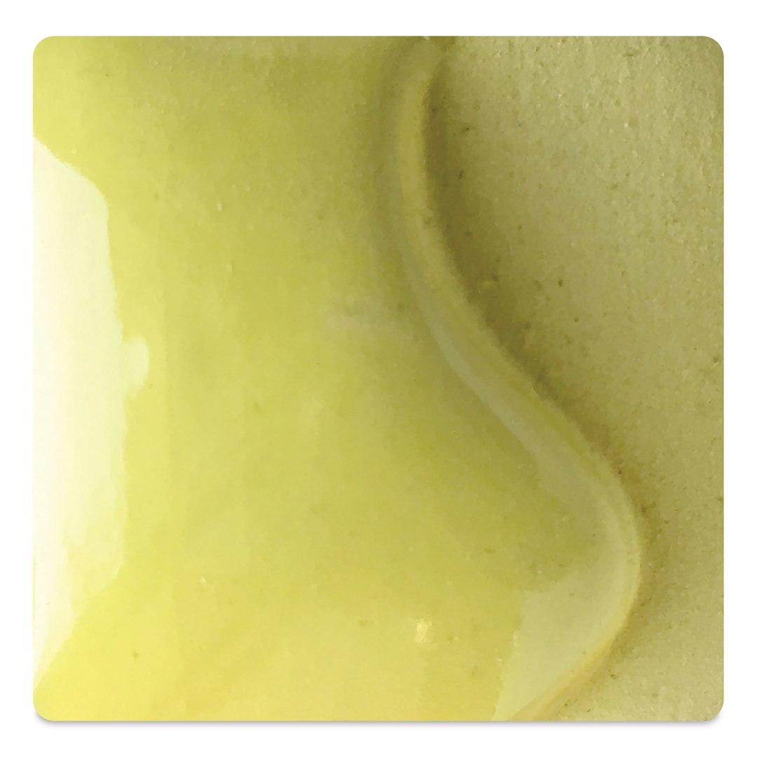 Open in modal - Spectrum Underglazes - Yellow, Pint, fired to cone 05