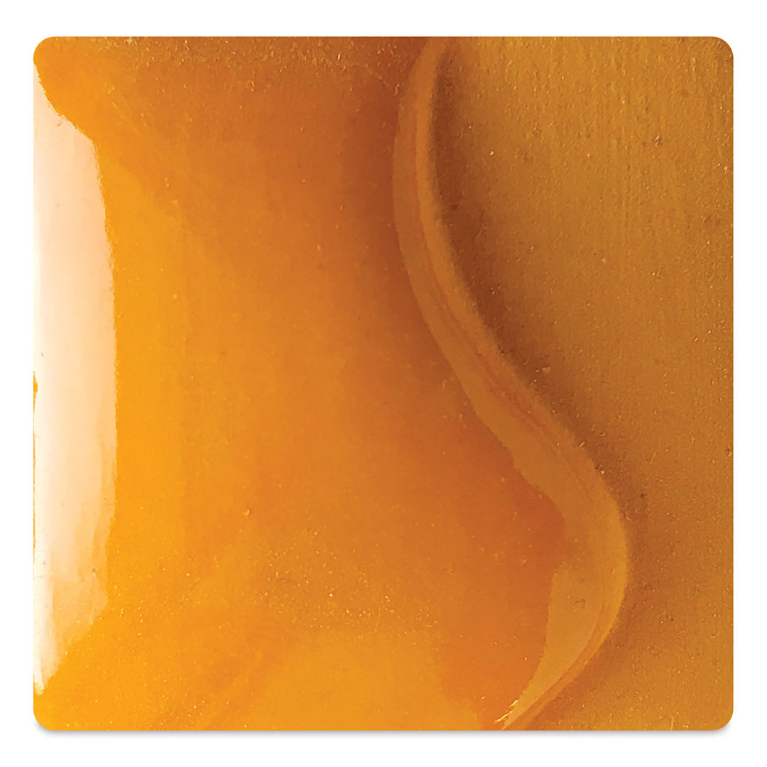 Open in modal - Spectrum Underglazes - Orange, Pint, fired to cone 05