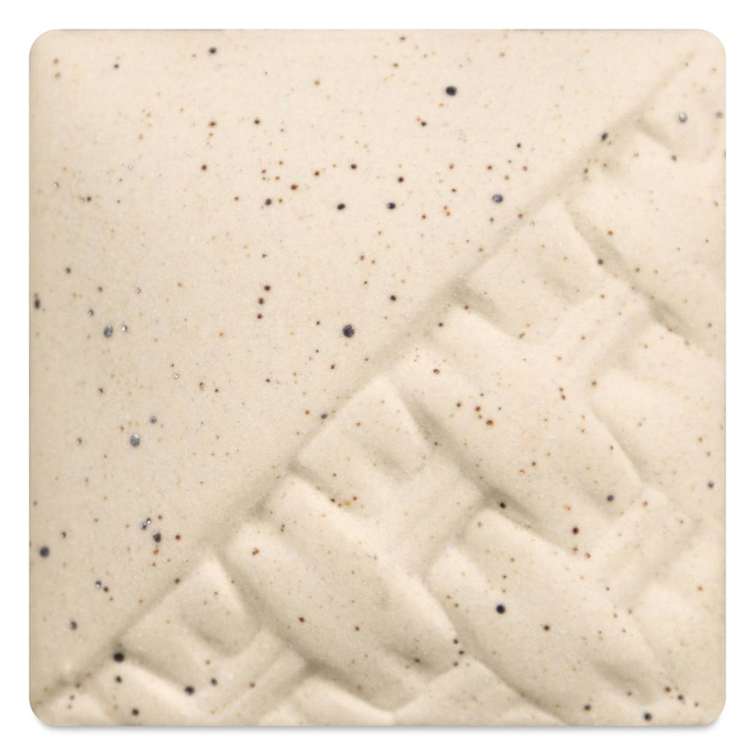 Open in modal - Mayco Stoneware Engobe - Speckled Buff - fired to cone 6