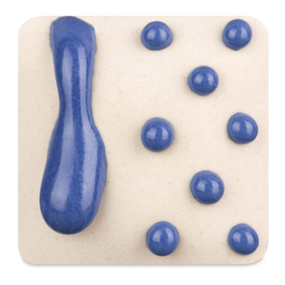 Open in modal - Ritual Glaze By Mayco Melt Gloop Glaze - Blue fired to cone 6 oxidation