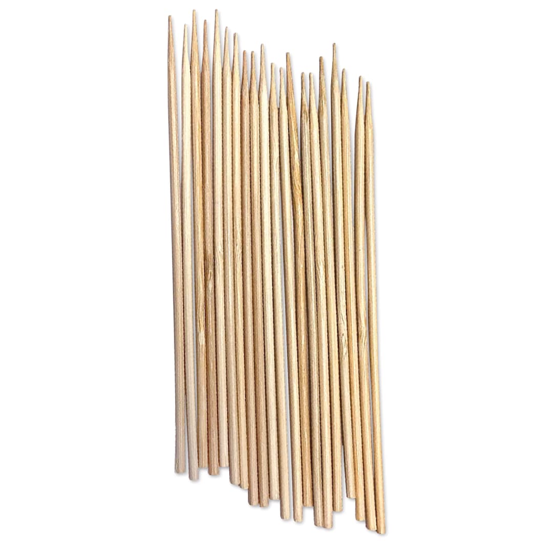 Open in modal - DecoArt Water Marbling Sticks, Pkg of 20 outside of the packaging.