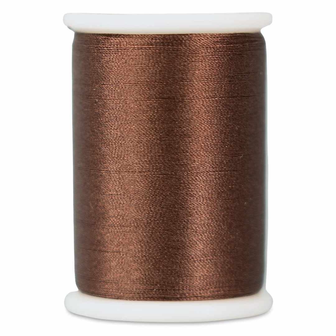 Open in modal - Clover Silk Thread - Dark Brown, 109 yds