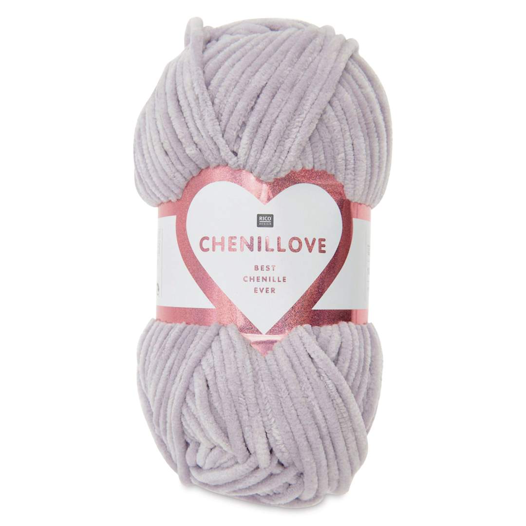 Open in modal - Rico Design Creative Chenillove Yarn - Lilac, 120 yds