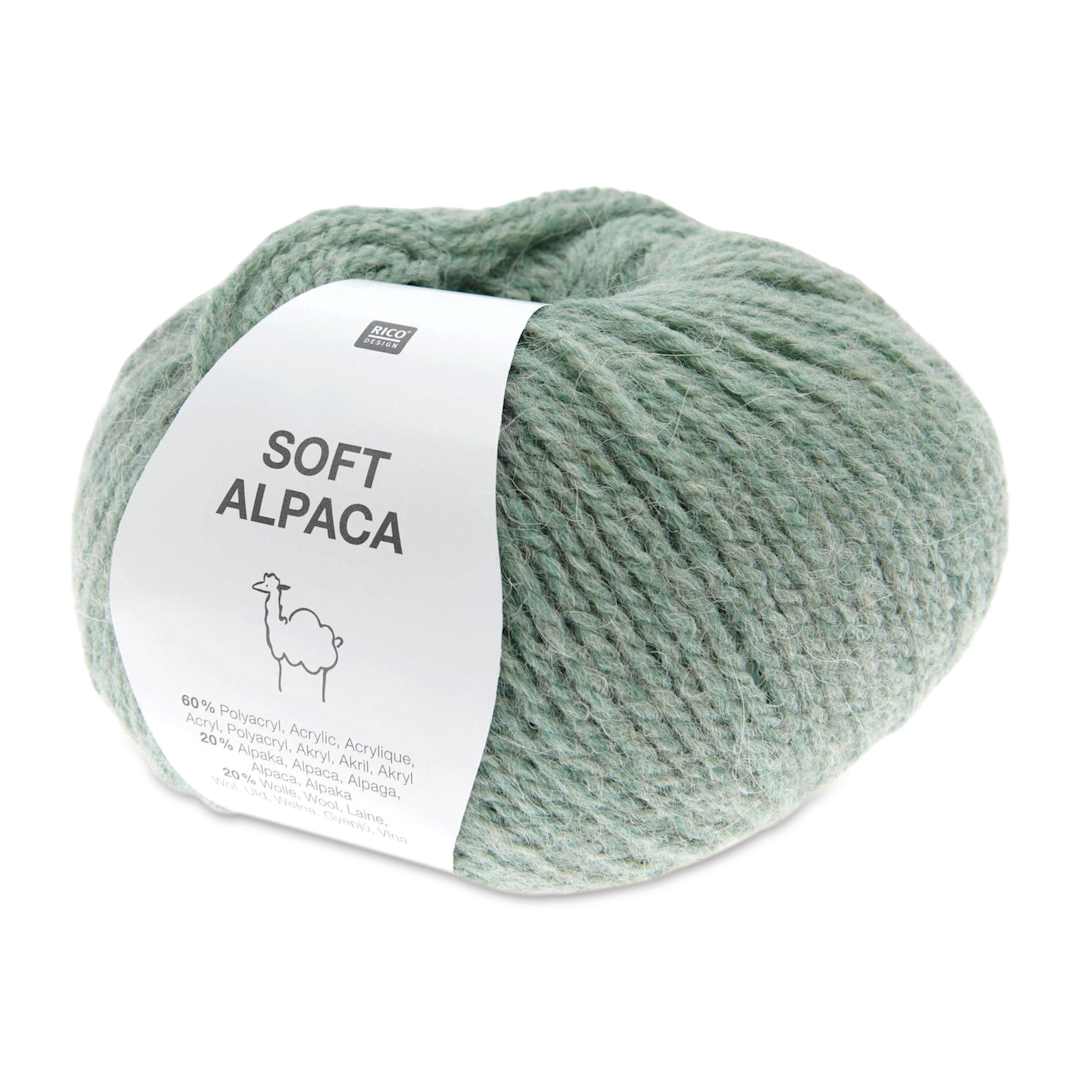 Open in modal - Rico Design Soft Alpaca Yarn - Aqua, 137 yds