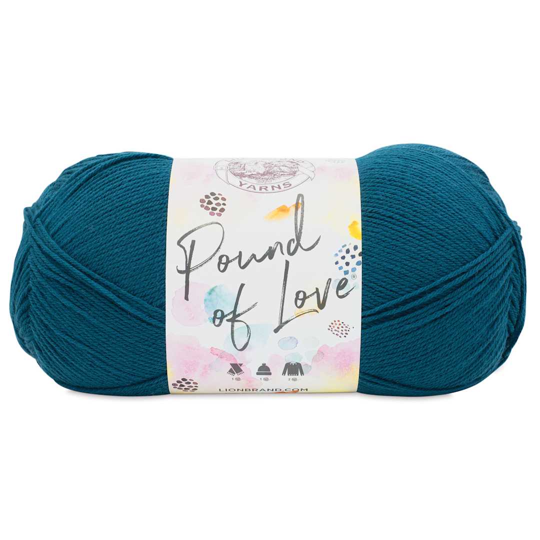 Open in modal - Lion Brand Pound of Love Yarn - Cascade, 16 oz