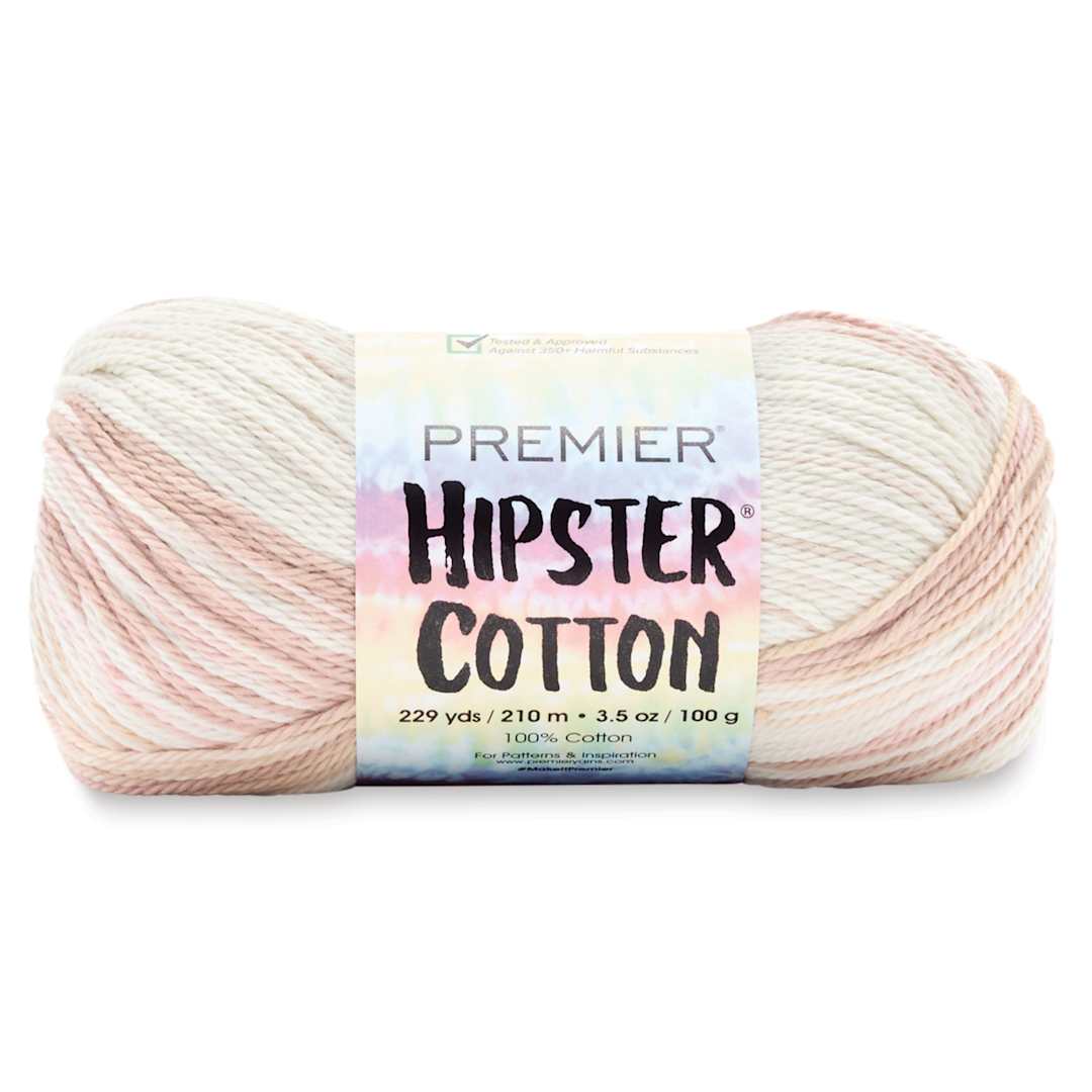 Open in modal - Premier Yarn Hipster Cotton Yarn - Dunes, 229 yds