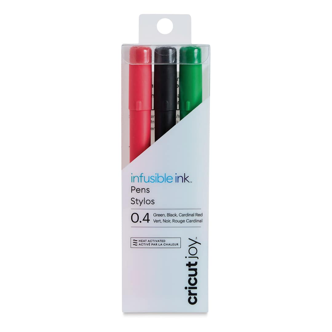 Open in modal - Cricut Joy Infusible Ink Pens - A, Assorted Colors, 0.4, Set of 3 (In packaging)