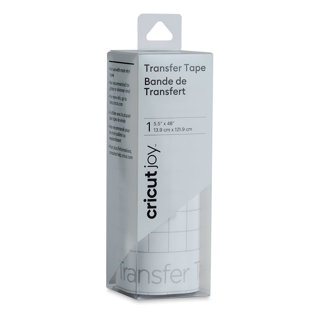 Open in modal - Cricut Joy Transfer Tape - 5-1/2" x 48", Roll (In packaging)