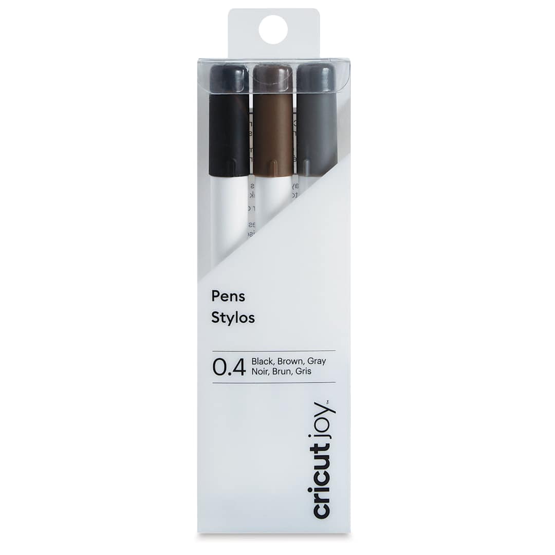 Open in modal - Cricut Joy Fine Point Pens – B, Set of 3, Assorted Colors, 0.4 mm (In packaging)