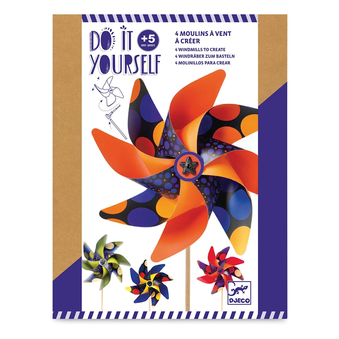 Open in modal - Djeco Do It Yourself Windmills Kit (In packaing)