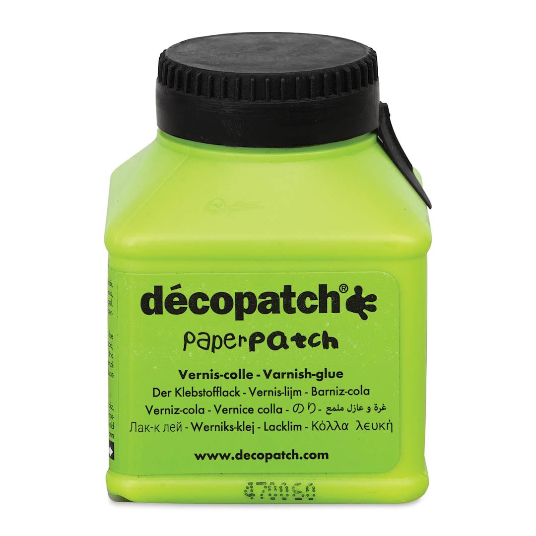 Open in modal - DecoPatch Paperpatch Varnish Glue - 70 ml (Front of jar)